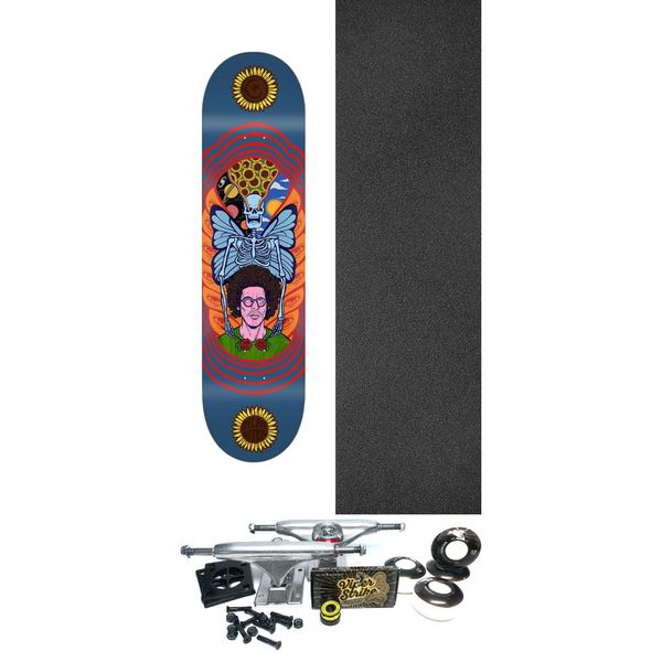 Foundation Skateboards Dylan Witkin Butterfly Skateboard Deck - 8" x 31.75" - Complete Skateboard Bundle